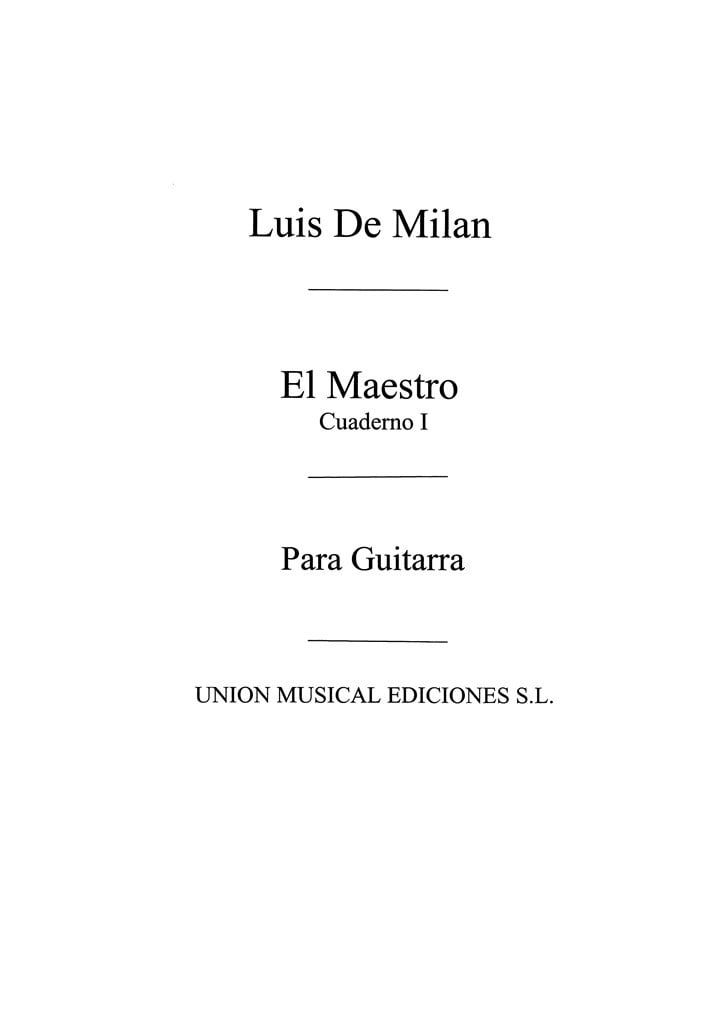 El Maestro Vol.1